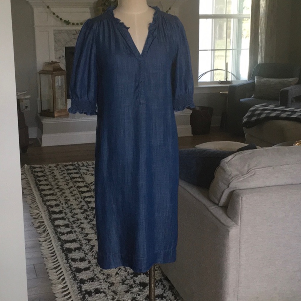 Talbots Denim Dress! Sz S